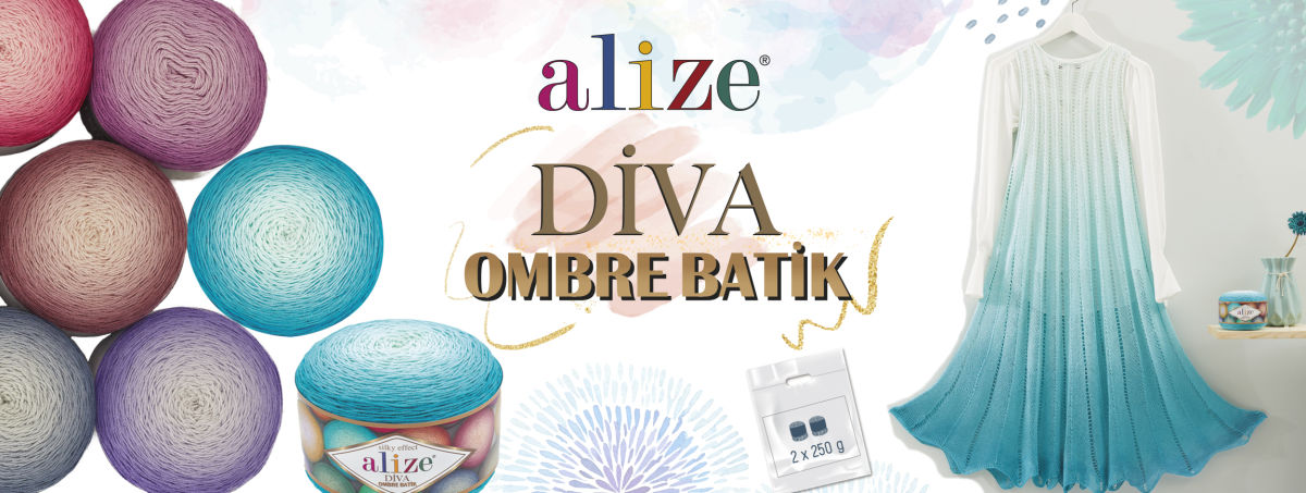 eGalanteria - Diva Ombre Batik od Alize